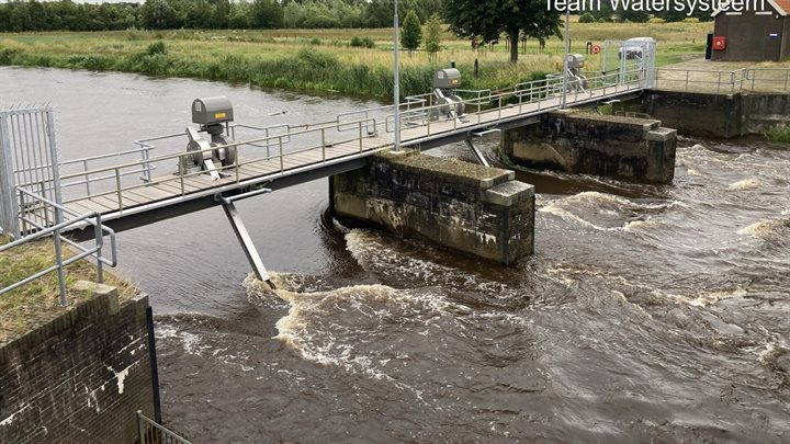 Hoog water Vecht juli 2024